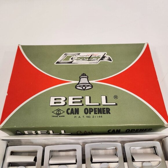 Bell Can Beer Bottle Opener Box of 12 Canada RCMP Maple Leaf NOS NEW Vtg C-202 - Picture 5 of 10